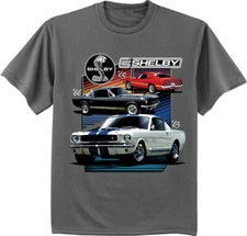 Shelby Cobra Ford Mustang Shirt Mens Graphic Tee Clothing Apparel Gifts