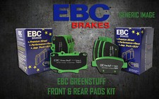 NEW EBC GREENSTUFF FRONT AND REAR BRAKE PADS KIT PERFORMANCE PADS PADKIT1311