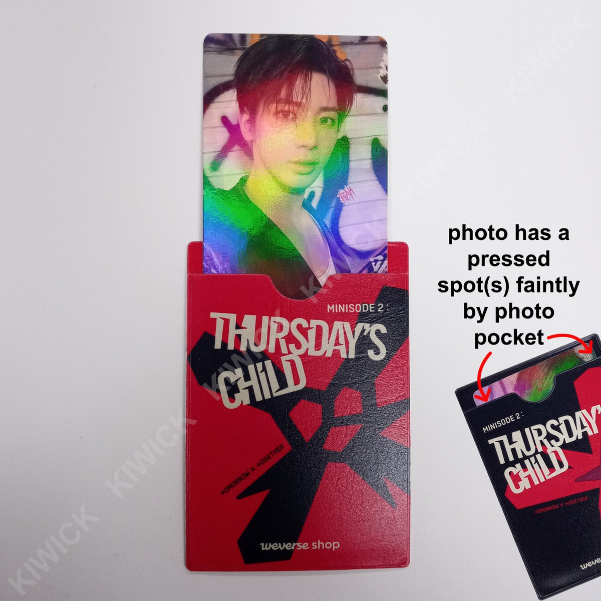 TXT minisode 2: Thursday's Child Weverse Shop Photo Card Photocard