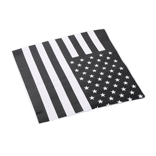 for Jeep Wrangler JK 2007-17 PVC Side Hood Body Armor Cowl Sticker Decal US Flag - Foto 11 di 14