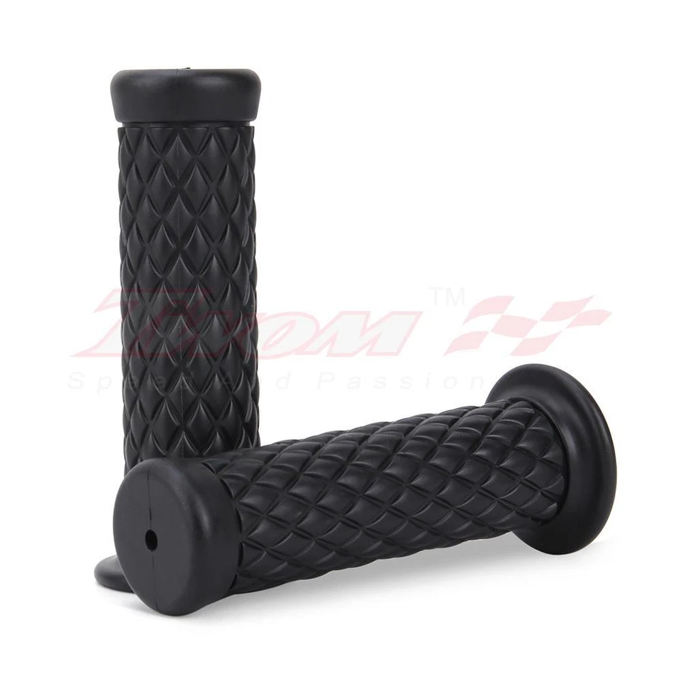 Guidão de gel de borracha preta para motocicleta 7/8" para helicóptero Bobber Kawasaki - Imagem 4 de 4