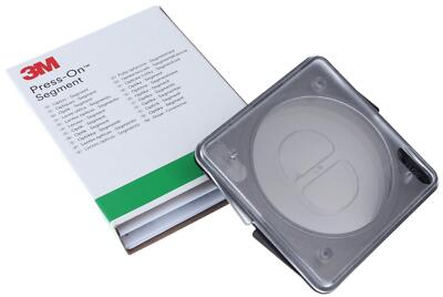 Selbstklebende STICK ON Lesefolien von 3M / Nahteilsegmente bis +4,00 dpt NEU