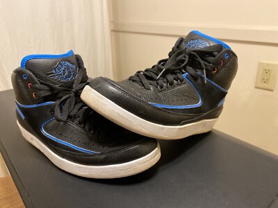Nike Air Jordan 2 II Retro Radio Raheem Blue Black White  display picture 2