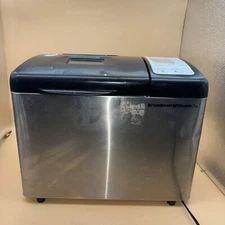 Breadman Ultimate Plus 2 LB Bread Maker Machine TR2500BC Works, Dent PHOTOS