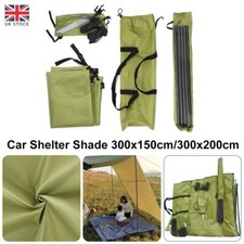 Car Awning Shelter Portable Canopy Side Fishing SUV Tarp Tent Anti-UV Sun New