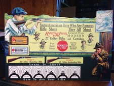 Remington UMC Model 12 &  Autoloading Rifles Learn to Shoot Standing Advertising