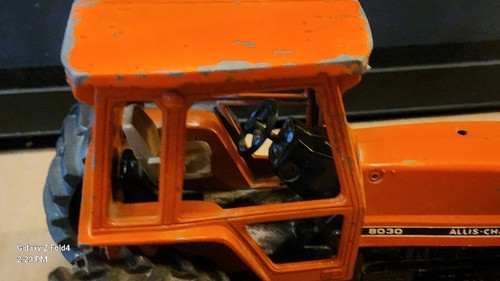 Vintage Ertl Diecast 1/16 Deutz-Allis 8030 Tractor W/duals Played With - Picture 3 of 15