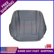 For 1999 2000 2001 2002 Toyota 4Runner Passenger Bottom Leather Seat Cover Gray