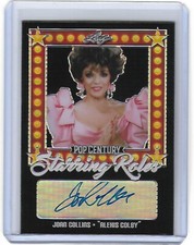 Joan Collins 2021 Leaf Pop Century Auto Card Dynasty Autograph LAST MADE 10/10