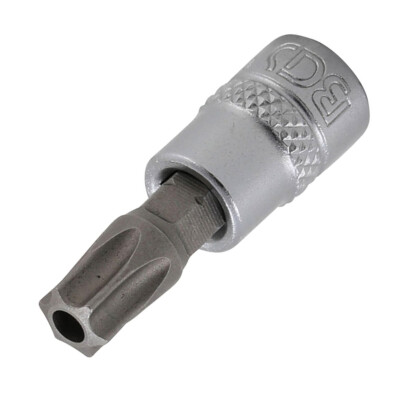 Bit-Einsatz Torx mit Bohrung T8-T50 Antrieb 6,3mm (1/4'') T-Profil Bits nach Wahl