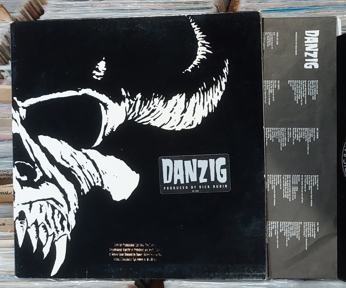 DANZIG LP グレン・ダンジグ DEF24208 Danzig / Danzig 1988 US LP Official Vinyl Album DEF 24208