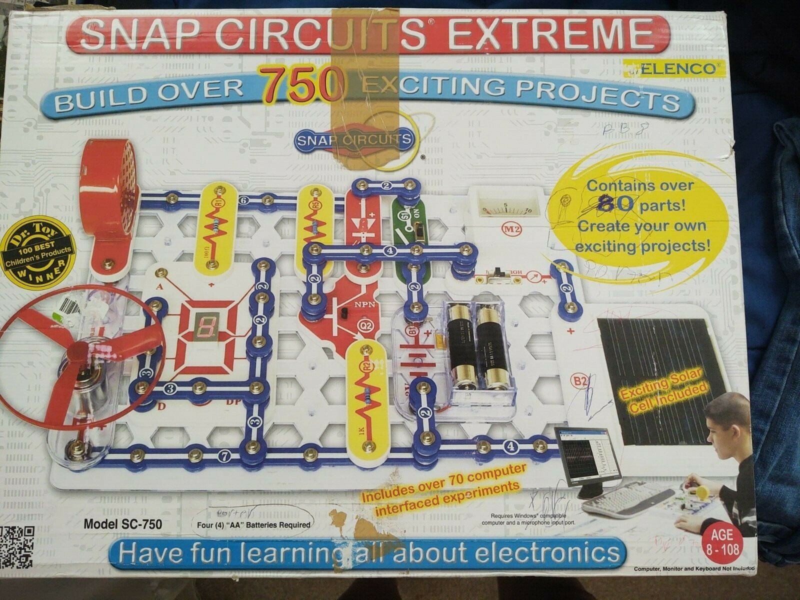snap circuits extreme 750