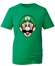 Image of Super Mario T-Shirt,Mario And Luigi Shirt, Vintage Game Unisex Adult Kid Tee Top