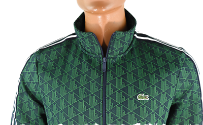 LACOSTE 幾何学模様 ジャージ US L LACOSTE 幾何学模様 ジャージ US L