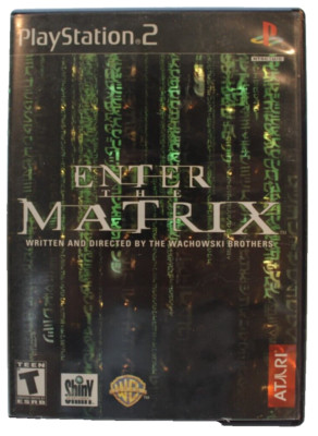 Enter the Matrix for Play Station 2 with Disk and Manual