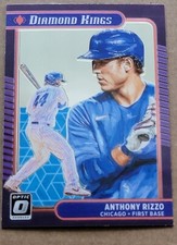 Anthony Rizzo 2021 Optic Diamond Kings Insert #21 Chicago Cubs