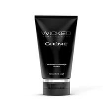 Wicked Creme 4 oz (120 mL) Stroking and Massage Cream for Men Masturbation