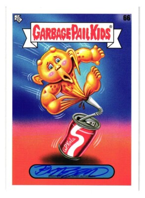 2023 GARBAGE PAIL KIDS INTERGOOLACTIC #66 ATTACK MAC BRENT ENGSTROM AUTOGRAPH