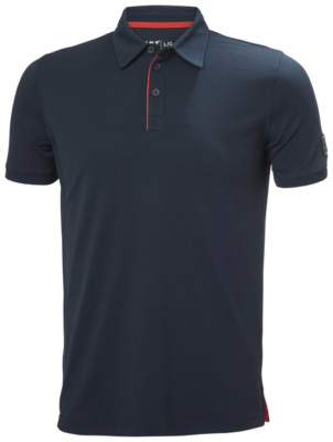 79248 - LARGE - NAVY - H/H  - KENSINGTON  Tech POLO SHIRTS  (SOLD AS A PAIR)
