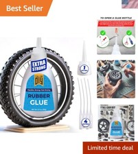Professional Rubber Repair Glue - Fast-Drying Adhesive for Tires, Seals  More