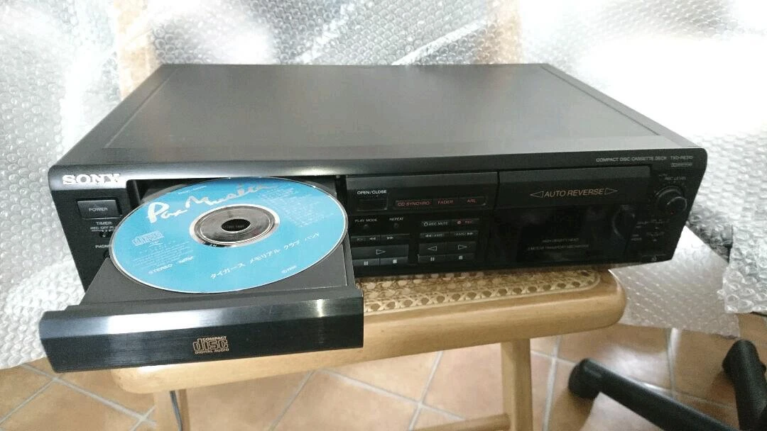 SONY VCDデッキ オートリバース Victor TD-R621🔷オートリバースでも良い音は出せる。機能と音質