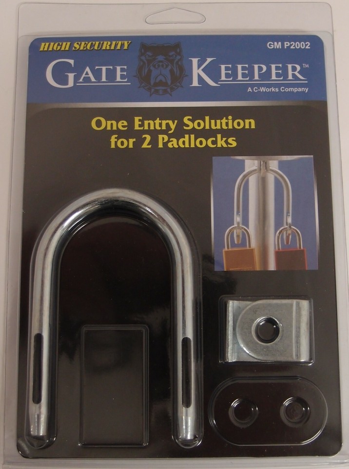 GM P2002, Multiple Padlock Locking Device - Shared Access - Dual Hasp ...