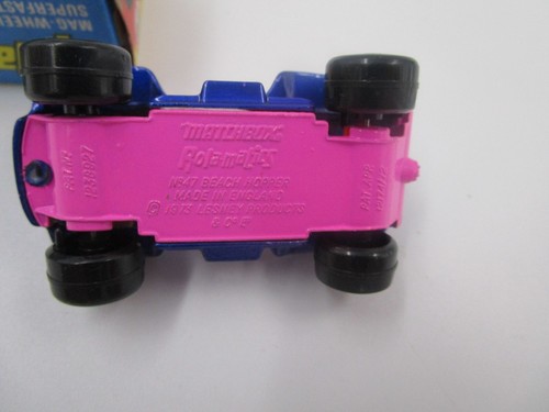 Vintage Matchbox 1973 Rolamatics Beach Hopper No.47 Diecast Toy Car With Box - Picture 5 of 5