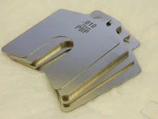 Shim Stock: qty 20 0.01'' Thick, 2'' Long, 2″ Wide, Stainless Steel 42230