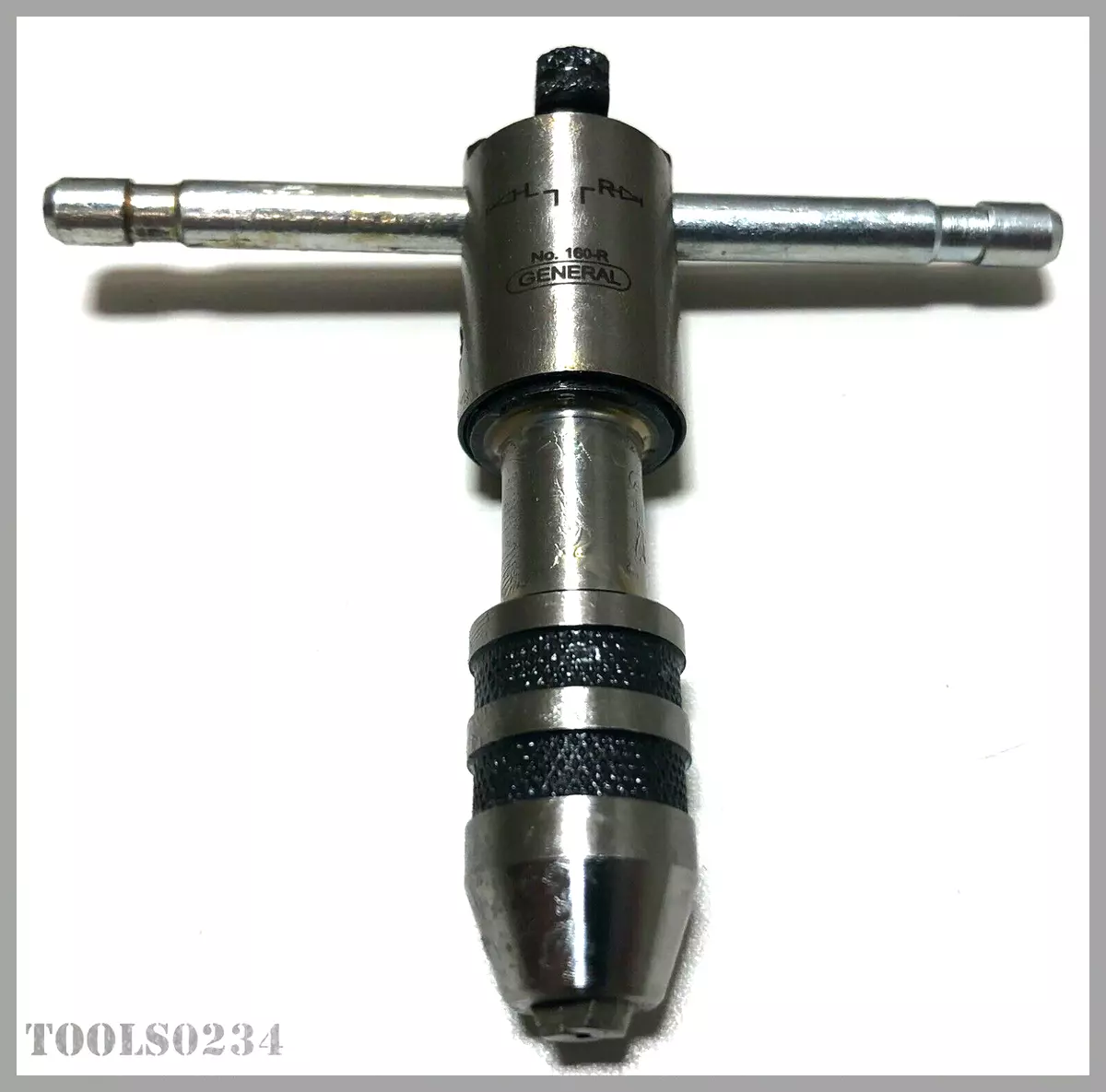 160R Ratcheting Tap Wrench No. 0 to No. 8 2 mm 4 mm T Handle