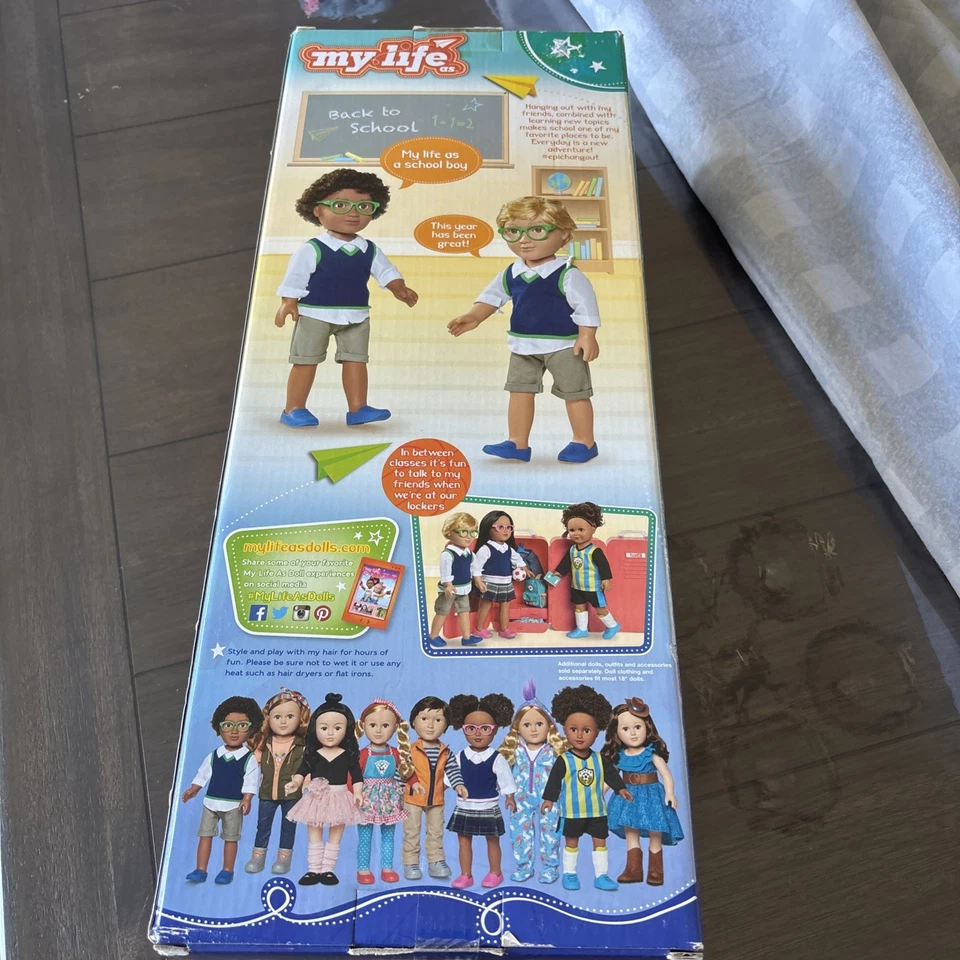 My Life African American School Boy 18 дюймов 2017 TA-20-474 - Изображение 2 из 4