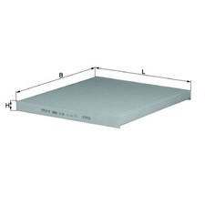 Innenraumfilter Pollenfilter für Abarth Grande Punto EVO | 24150760