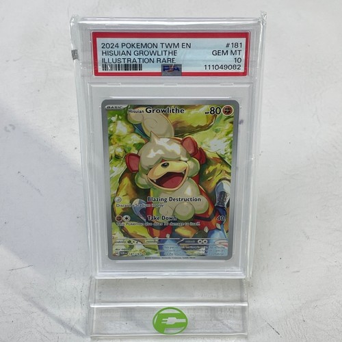 Hisuian Growlithe graded PSA 10 for sale on eBay