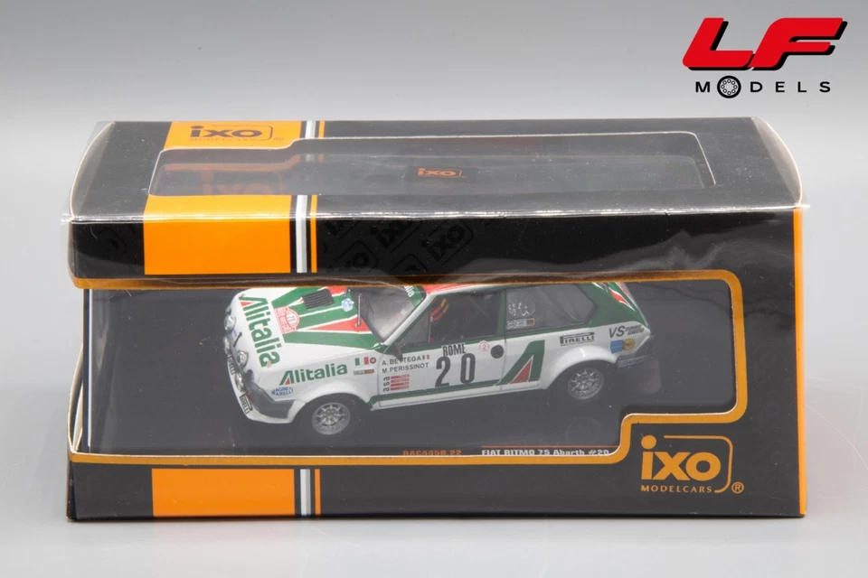 1:43 Fiat Ritmo 75 Abarth Rallye Monte-Carlo 1979 Bettega-Perissinot - IXO - Immagine 3 di 3