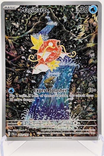 Pokemon - Magikarp 203/193 IR - Paldea Evolved - English LP - Listing A