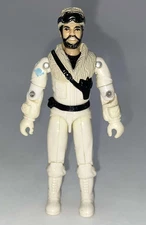 Vintage 1985 Hasbro GI Joe FROSTBITE v1 3.75" Action Figure ARAH Snow Cat Driver