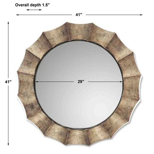 Uttermost - Mirror - Mirrors - Gotham - 41 inch Mirror - 41 inches wide by 1.5 - Picture 3 of 4