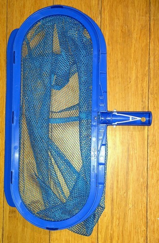 19" Swimming Pool Brush 360° Around Wall and Floor Brush + Heavy Duty Debris Net