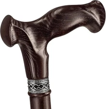 Asterom Walking Cane for Men & Women - Handmade, Ergonomic, Wooden Canes - Cool