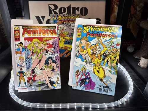 Femforce 60-69 AC Comics 1998 Good Girl Raw 10 Lot VG+ - Picture 7 of 13