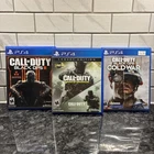 Call of Duty: BO3, Infinite Warfare + Cold War (Playstation 4) Mint Discs!