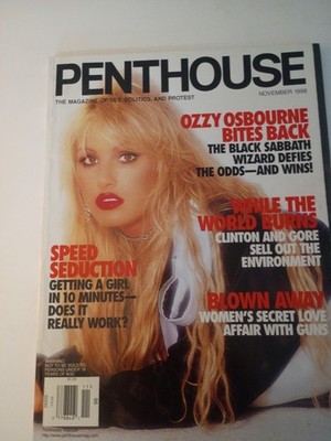 Vintage Penthouse Magazine November 1998