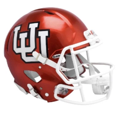 Utah Utes Riddell Full Size Authentic Speed Football Helmet Red UU - Image 1 of 2