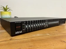 Vintage AKAI EA-A1 Stereo Graphic EQUALIZER  9 band! Tested - Fully Functional