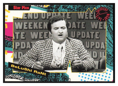 1992 Star Pics Saturday Night Live #117 Belushi Rant -