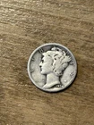 1934 Mercury Dime VG