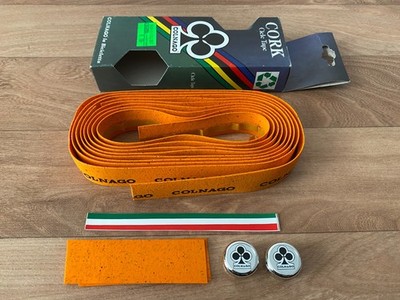 Colnago Vintage Lenkerband Bar Tape Cork Cicle Tape orange