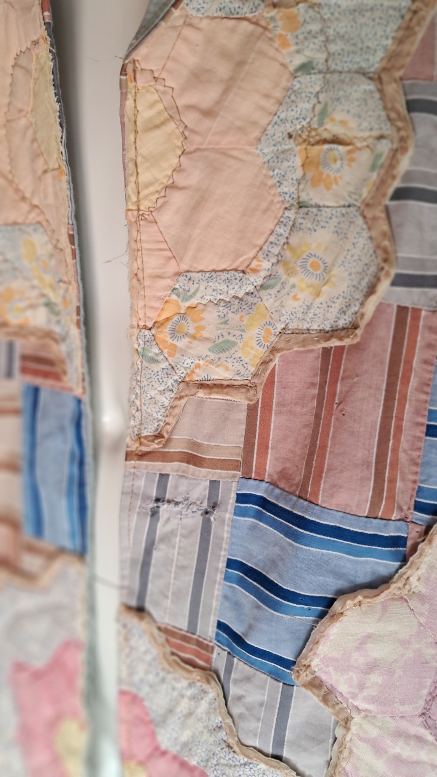 Handmade Upcycled Quilt Jacket Patchwork and Gran… - image 11