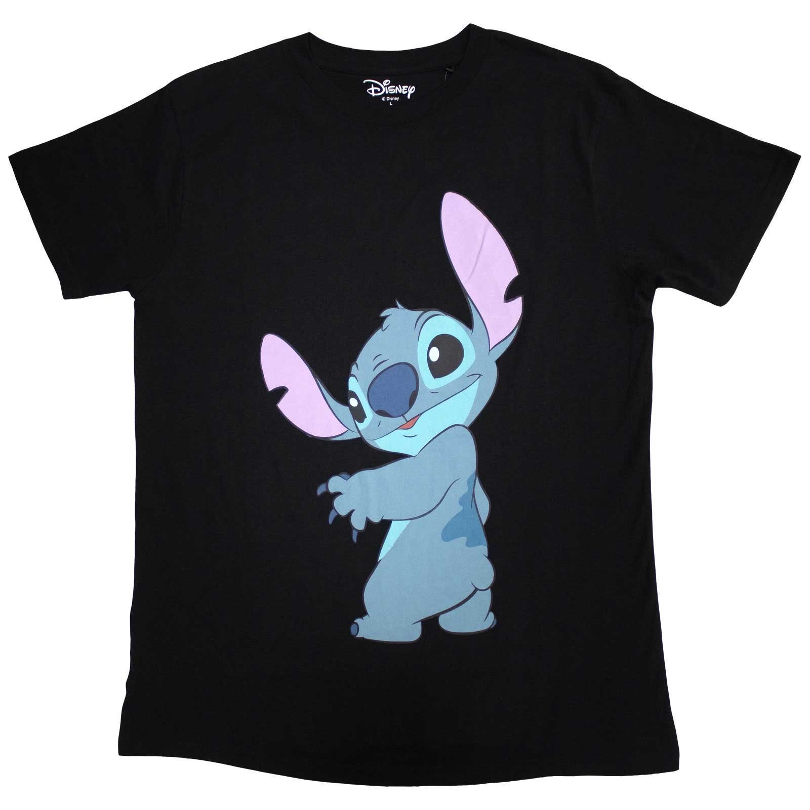 Lilo & Stitch Unisex T-Shirt: Stitch Turn (Large)