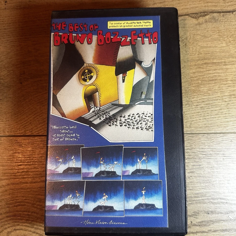Bruno Bozzetto's Movie Lot The Best Of And Animator Part 2 - VHS Animation RARE - Image 2 of 4