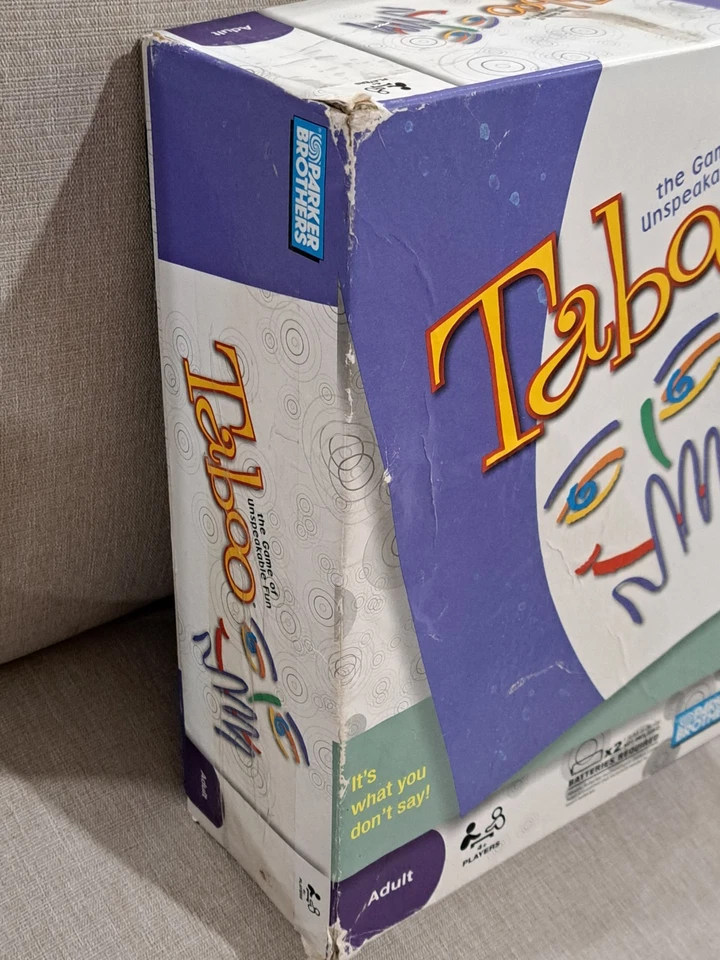 Taboo the Game of Unspeakable Fun-Parker Brothers 2009-Complete - Image 2 of 4